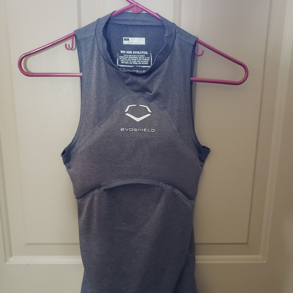 Evoshield Youth Chest Guard Shirt (worn twice)